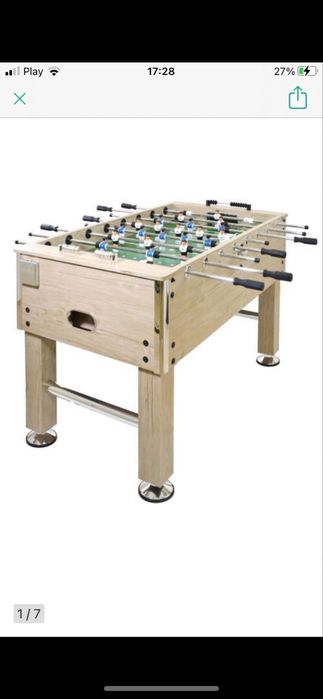 Stół do gry piłkarzyki duży. 60 kg