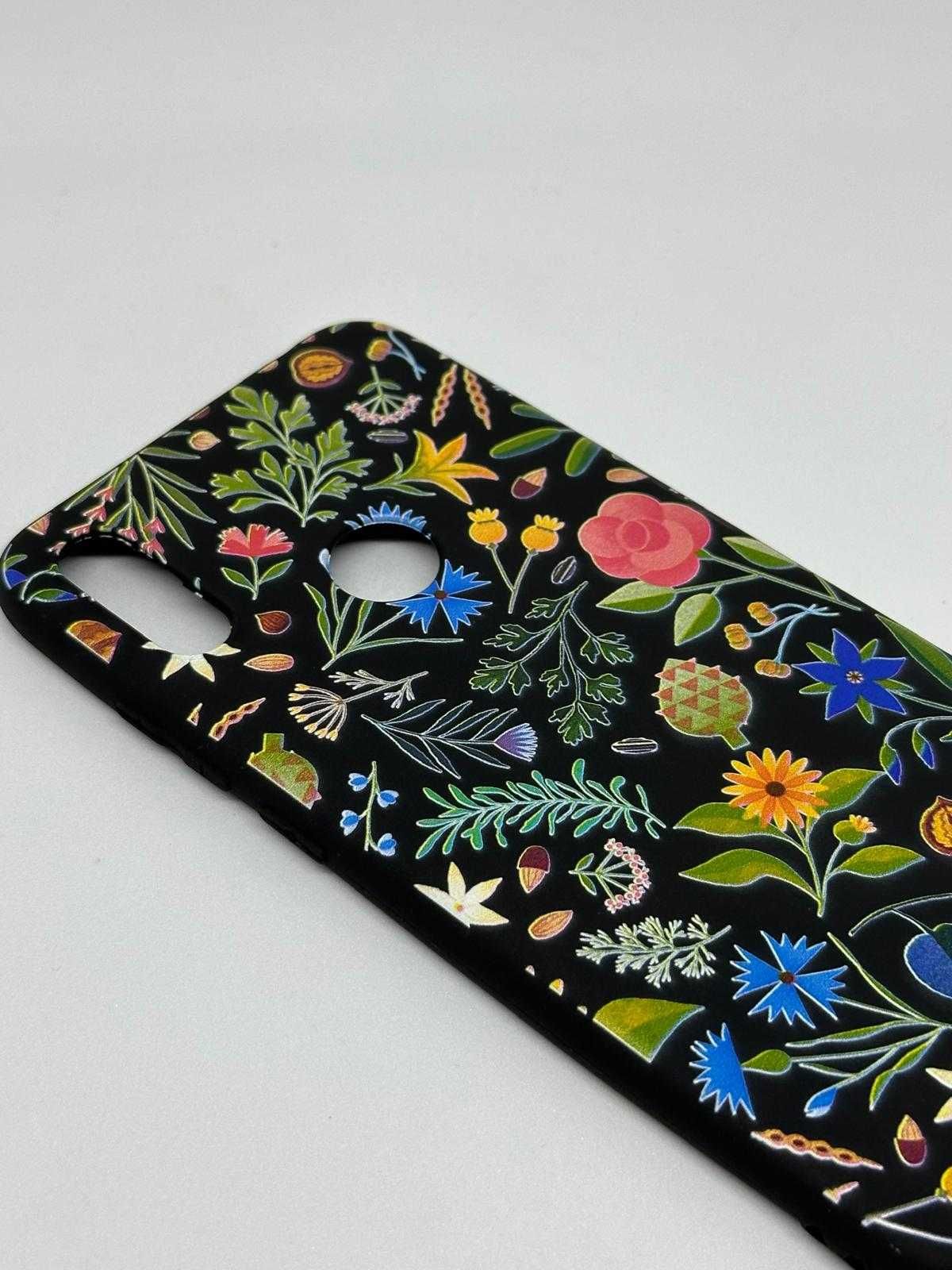 Huawei Y6 2019 Etui Case Obudowa Silikonowa Kwiatuszki kod 1896