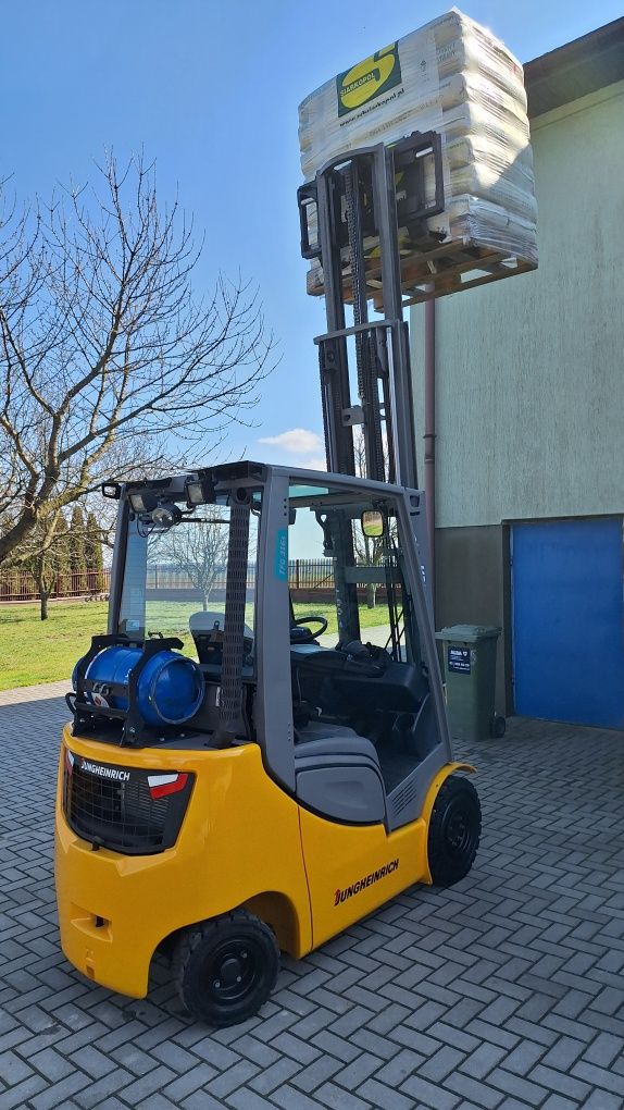 Jungheinrich TFG 316 z 2019r UDT maszt Triplex przesuw wózek widłowy l