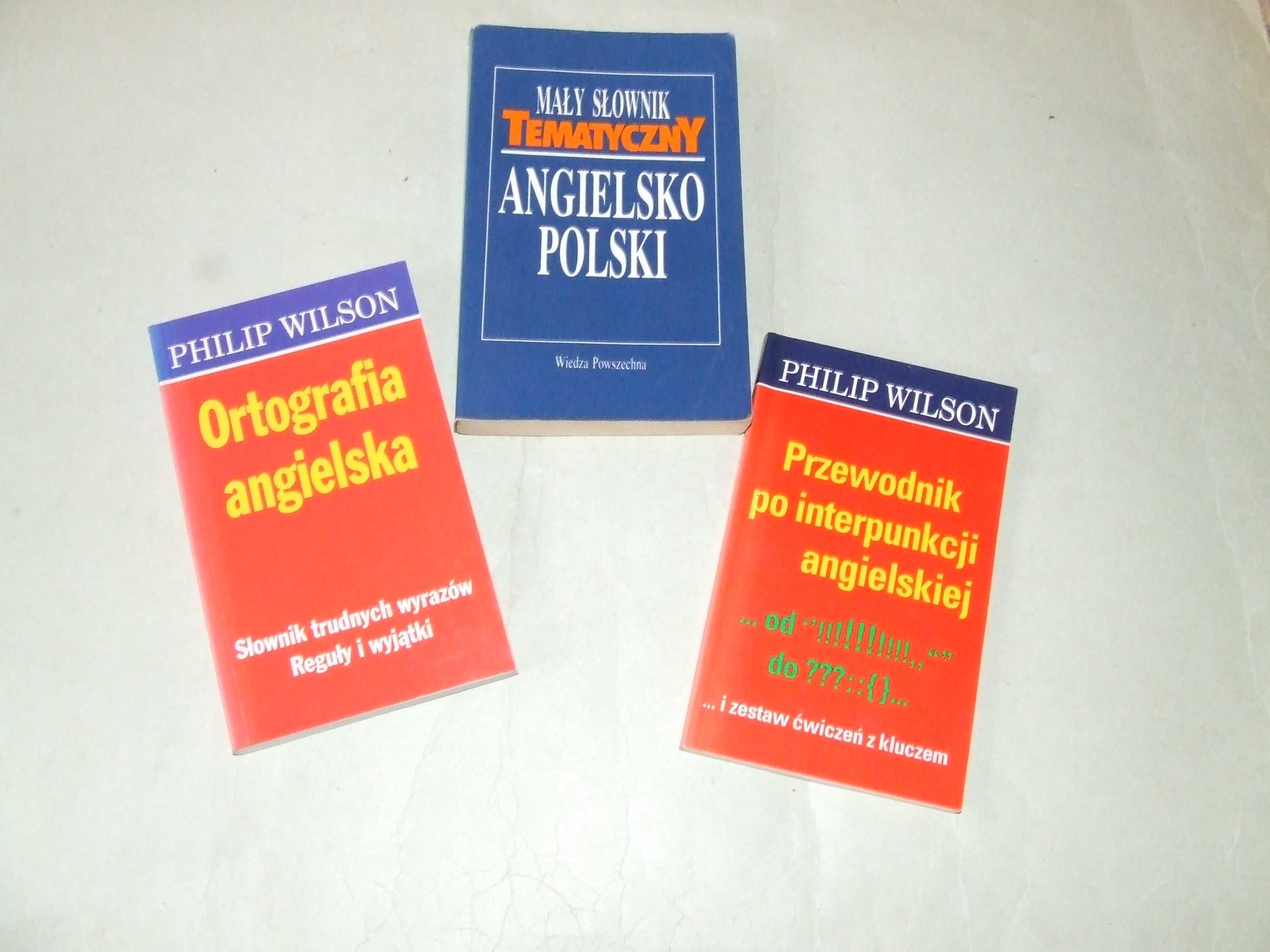 Ortografia angielska Przewodnik po interpunkcji Słownik ang - polski