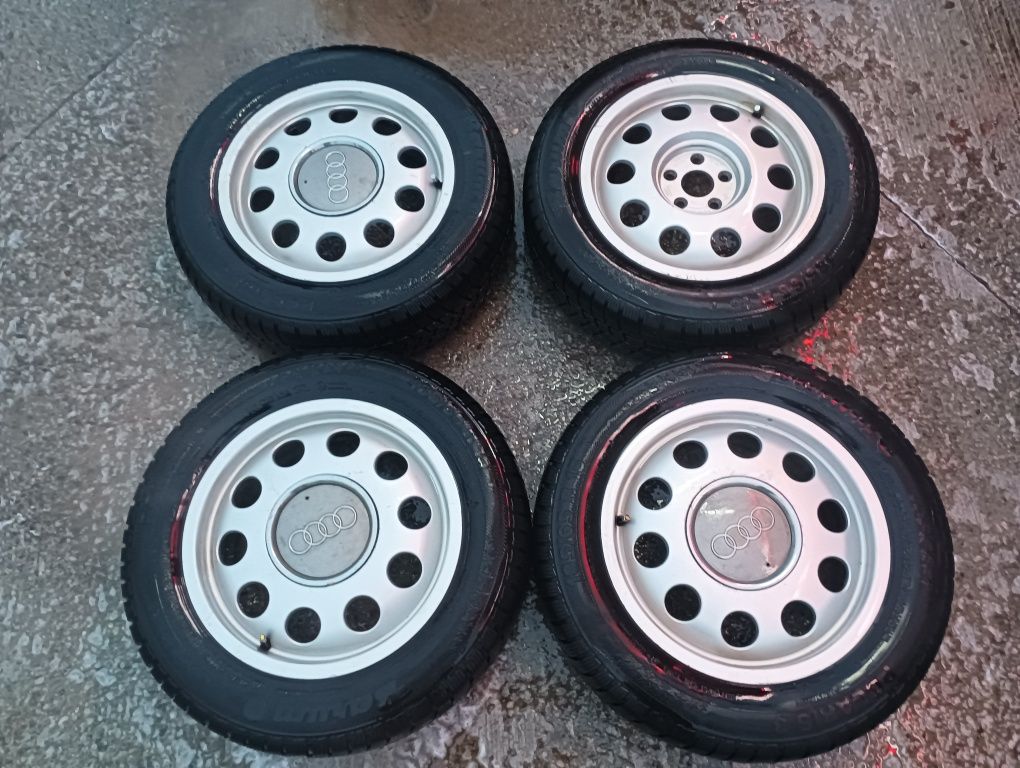 Felgi z oponami zima Barum 185/65/15 audi A3 5*100