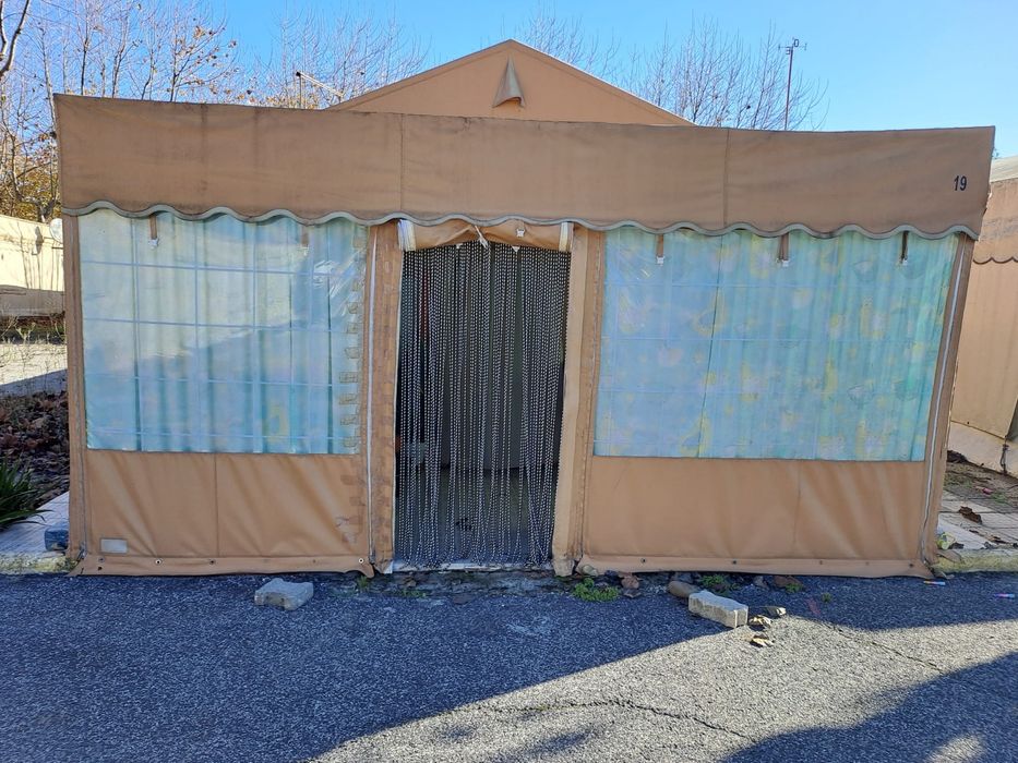 Estrutura tenda 43m2