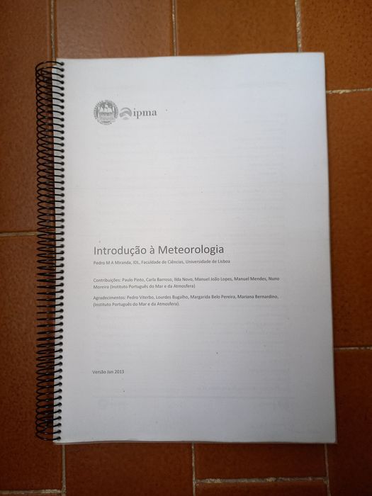 Introdução à Meteorologia - Pedro Miranda