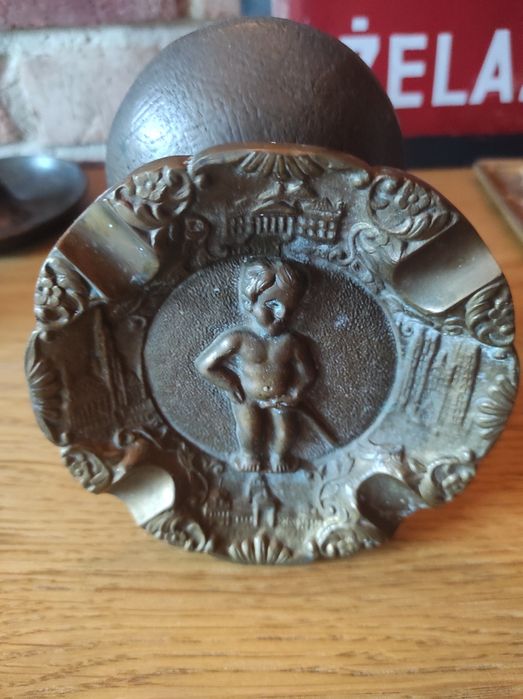 popielniczka mosiężna