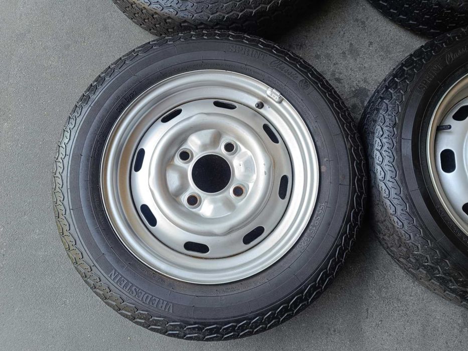 Koła całoroczne 15" 4x 130 et34 4J VW Garbus Kafer Karmann vredestein