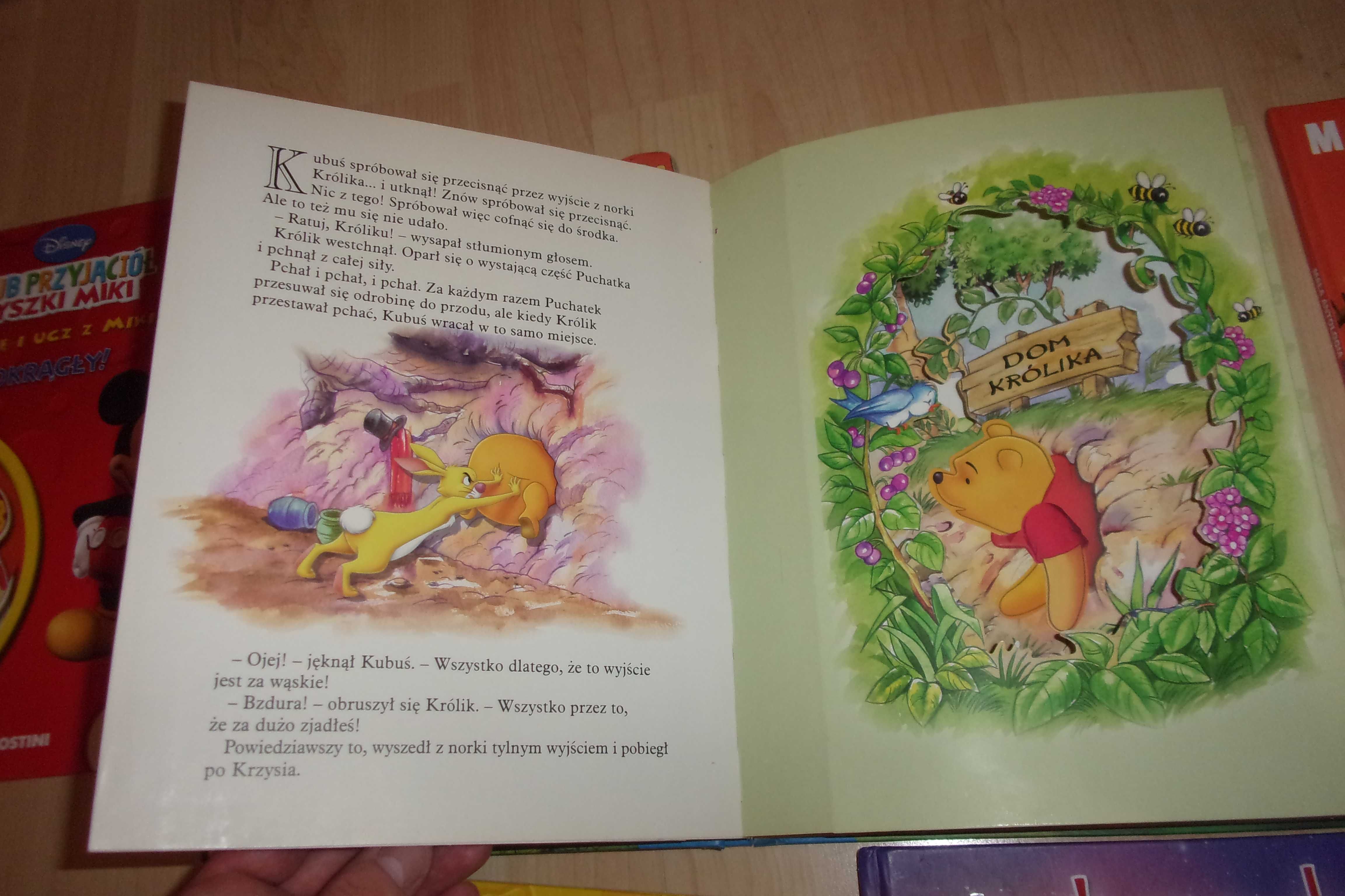 bajki disney kubuś puchatek miodowe zamieszanie mickey pinokio Dumbo