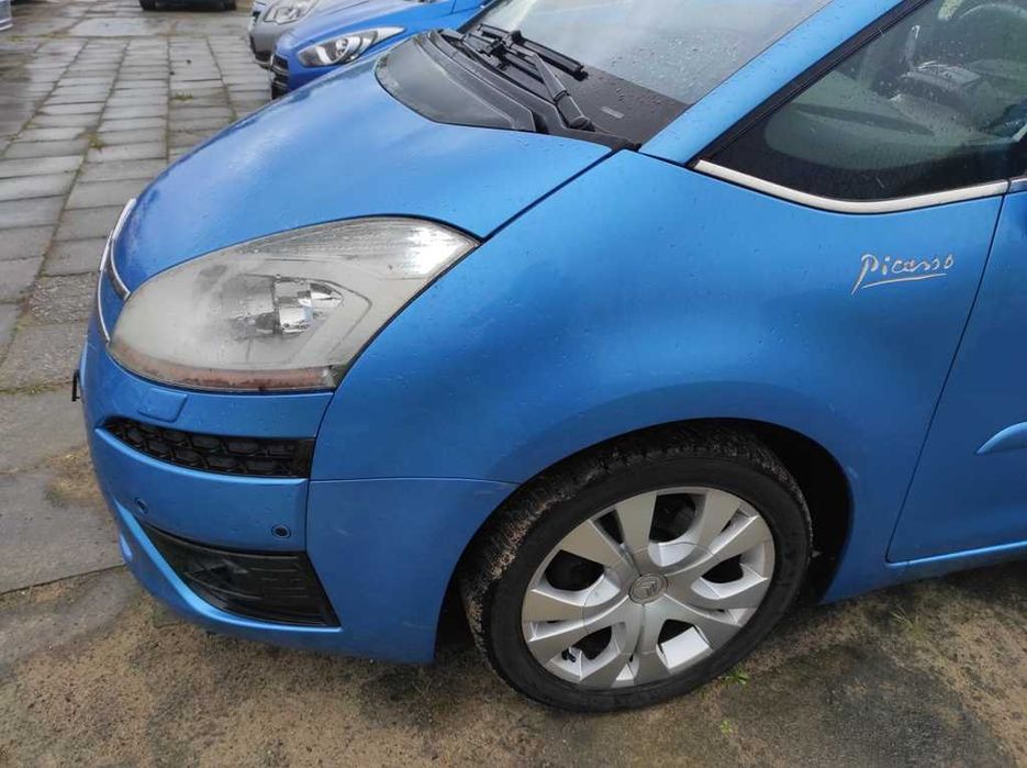 Citroen C4 PICASSO kompletny przód bez lakierowania KNYC maska Xenon
