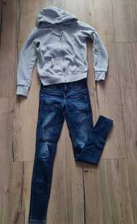 Spodnie  Big Star i Denim skinny