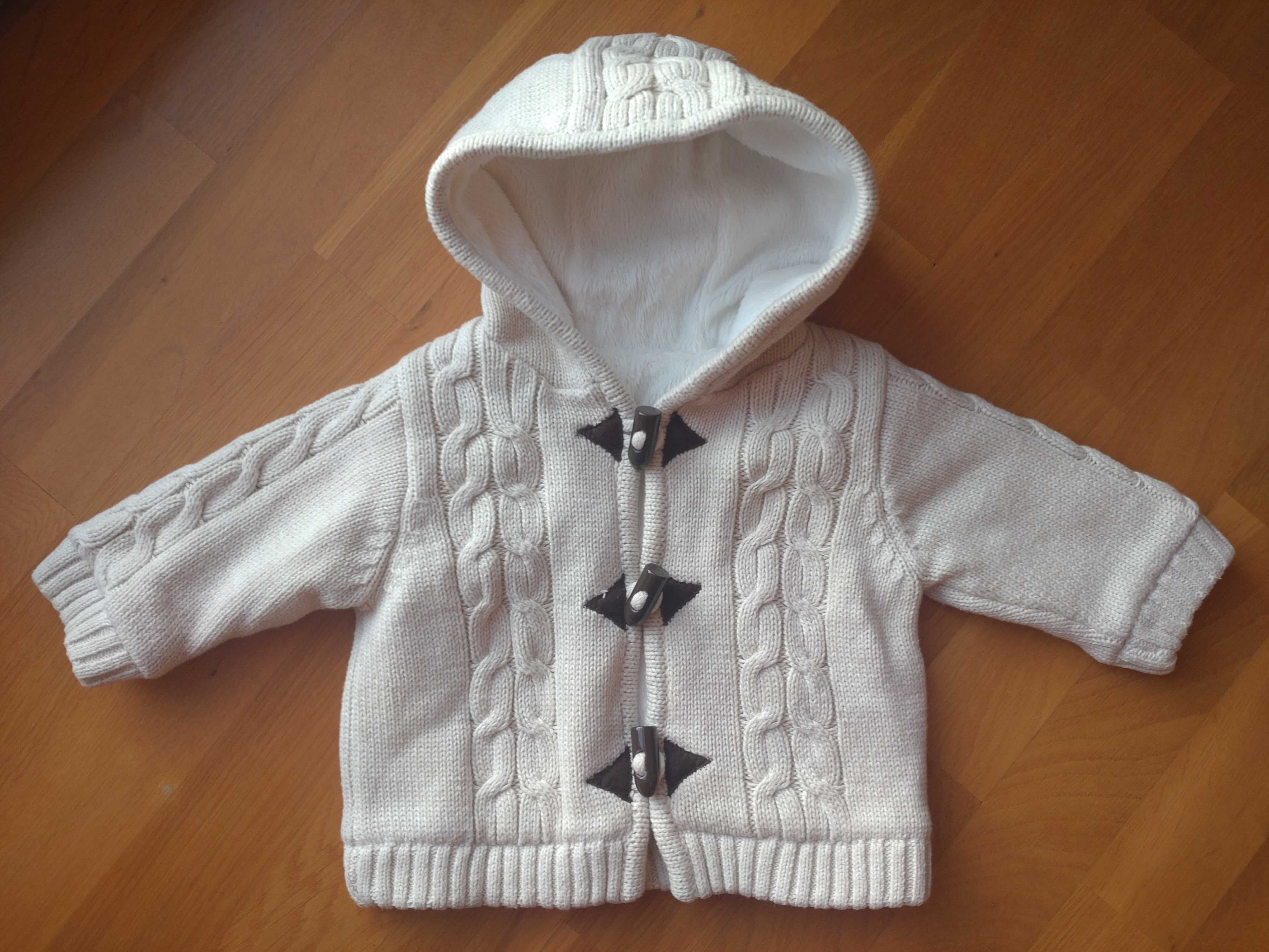 Sweter dla niemowlaka 56-62
