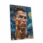 Obraz na płótnie CR7 Cristiano Ronaldo 60x80 cm - nowoczesny styl