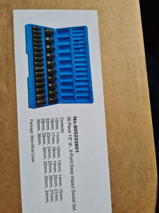 Zestaw kluczy nasadowych długich utwardzanych  artmann.