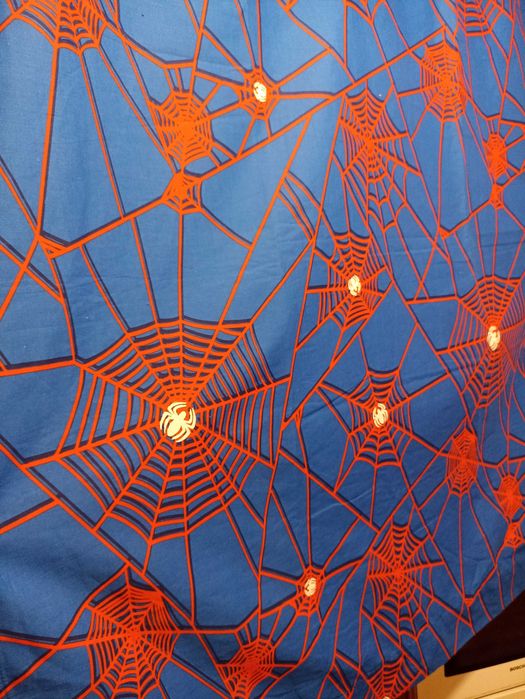 Штора людина павук spiderman в дитячу фіранка для хлопчика 160*128 см