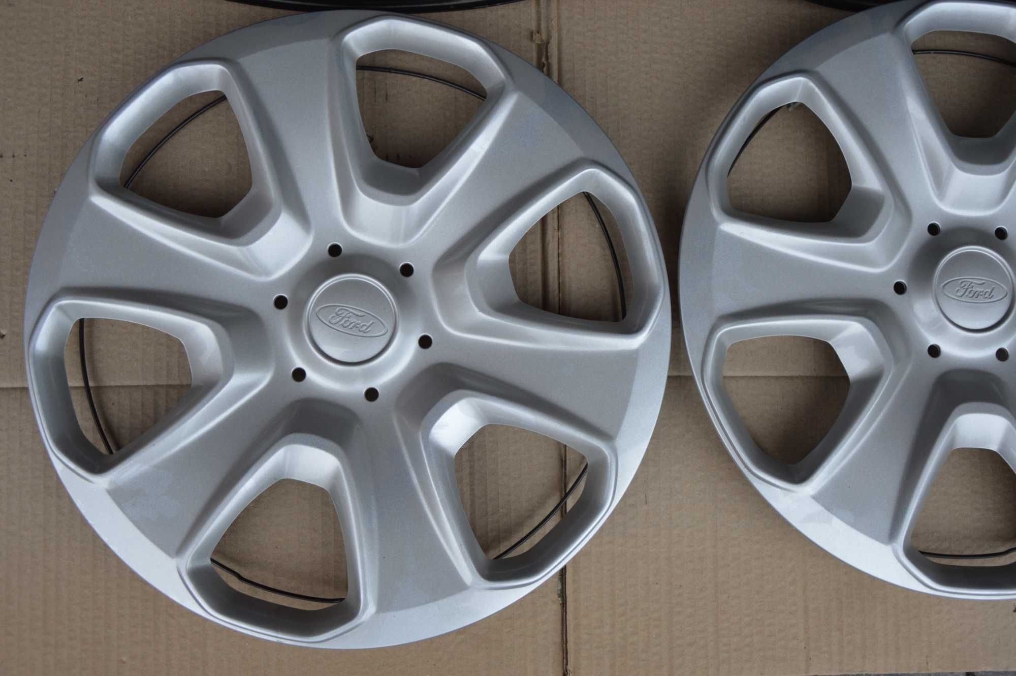FELGI 15 nowe OEM + kołpaki Transit Fiesta Focus BMax Ka Fusion 4x108
