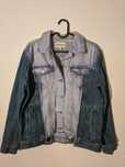 kurtka jeansowa patchwork Stradivarius S