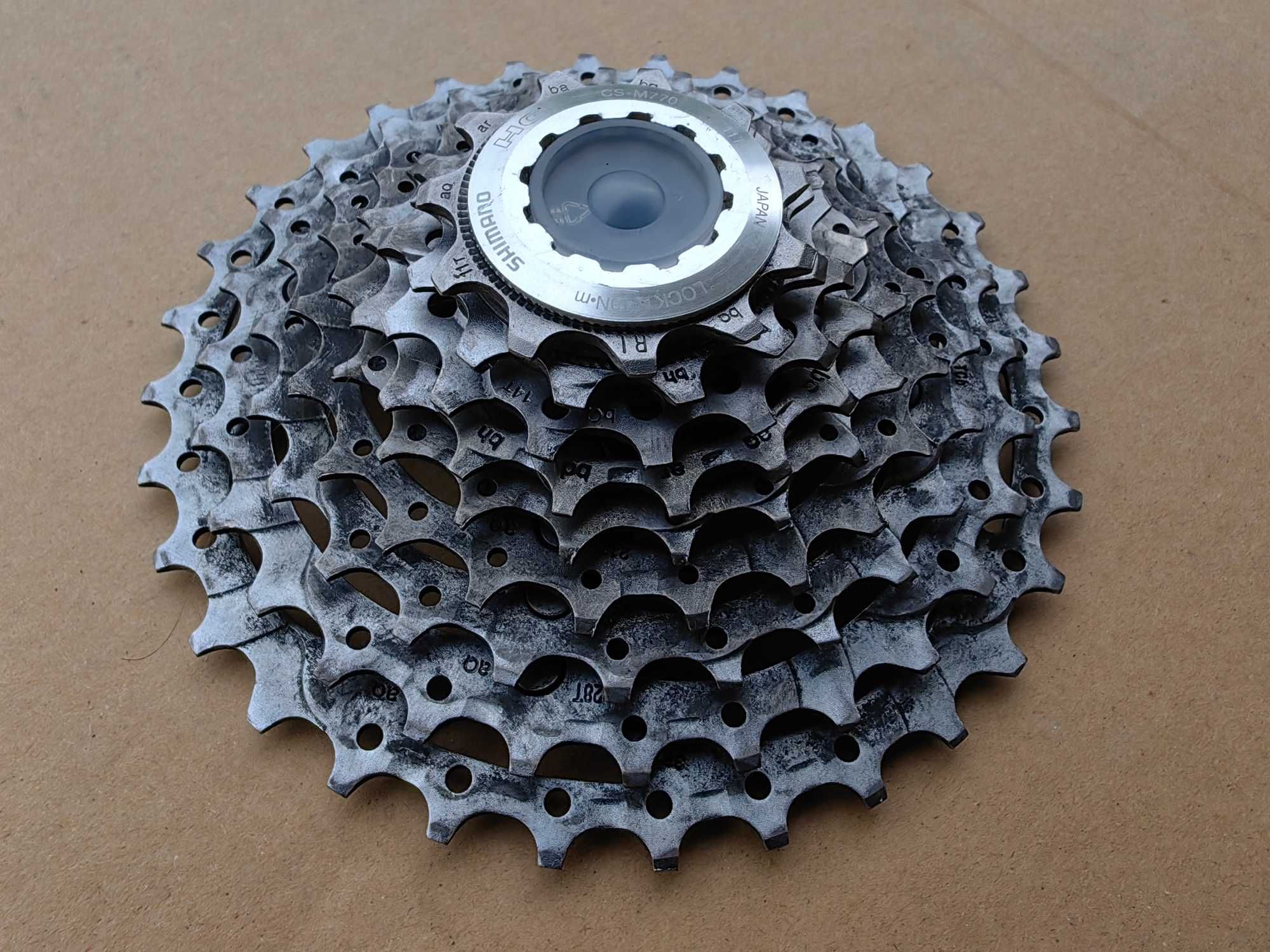 Kaseta Deore XT CS-M770 + Łańcuch HG93 + spinka Sram