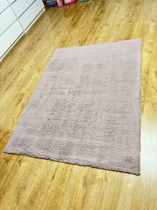 Dywan rabbit 160x120 pudrowy roz