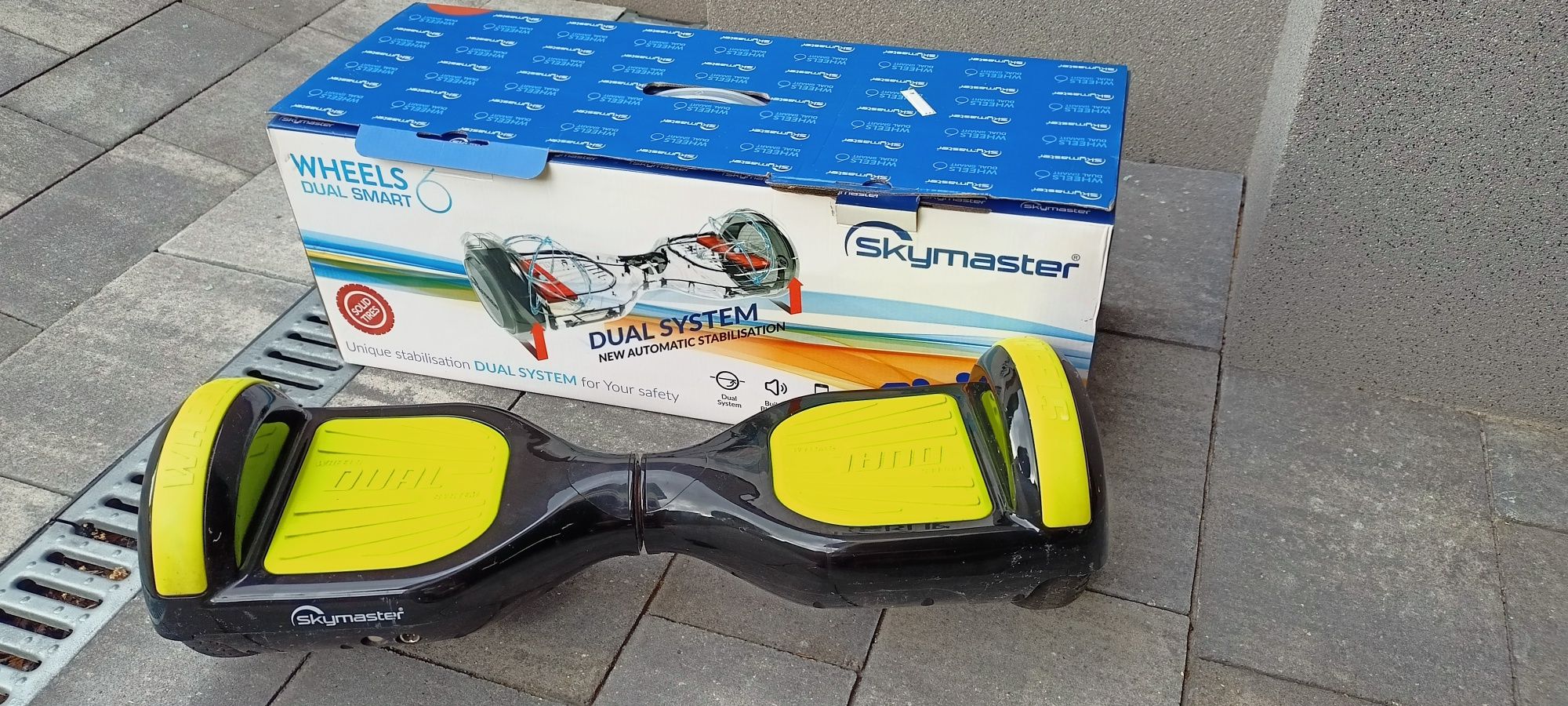 Deskorolka elektryczna dwukołowa Skymaster Wheels 6