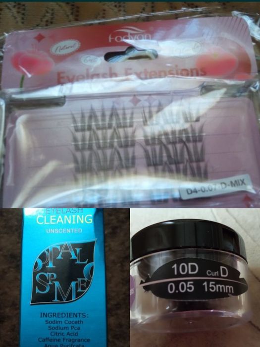 Набір накладних вій та ремувер