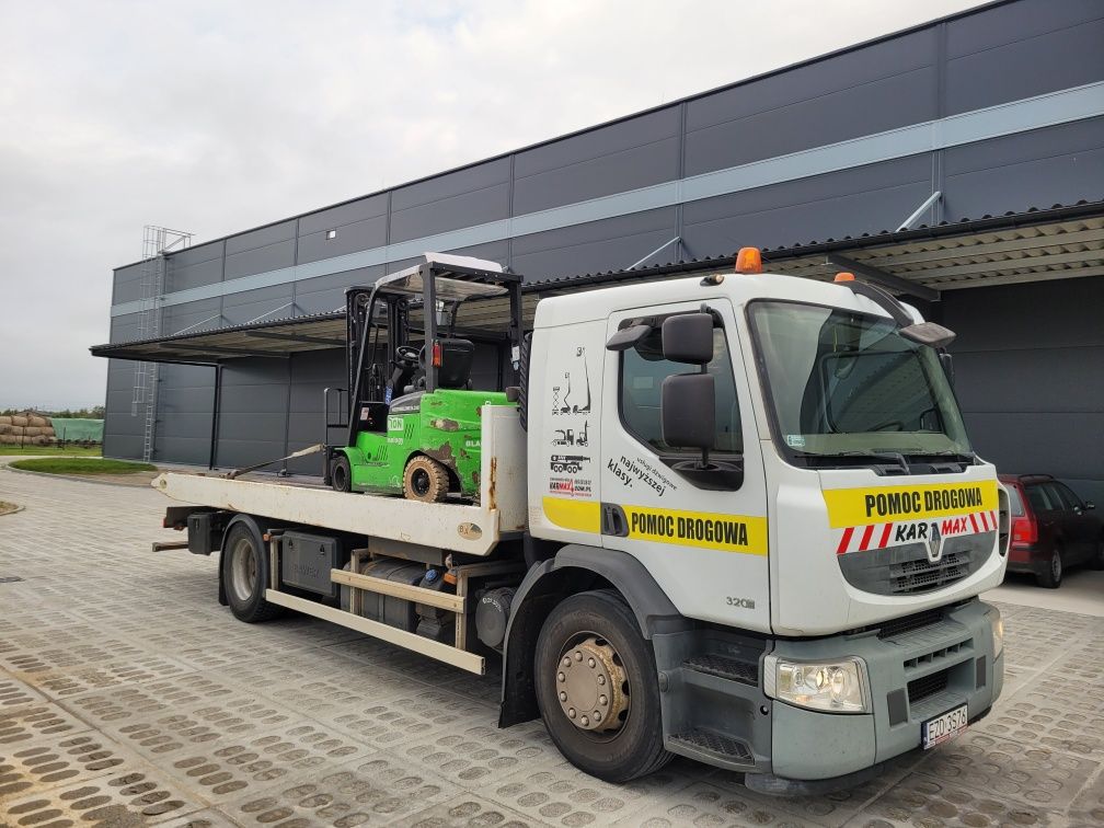 Transport autolaweta pomocy drogowa holowanie S8