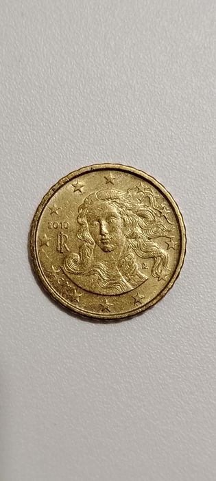 10 Cêntimos De Itália Ano 2010