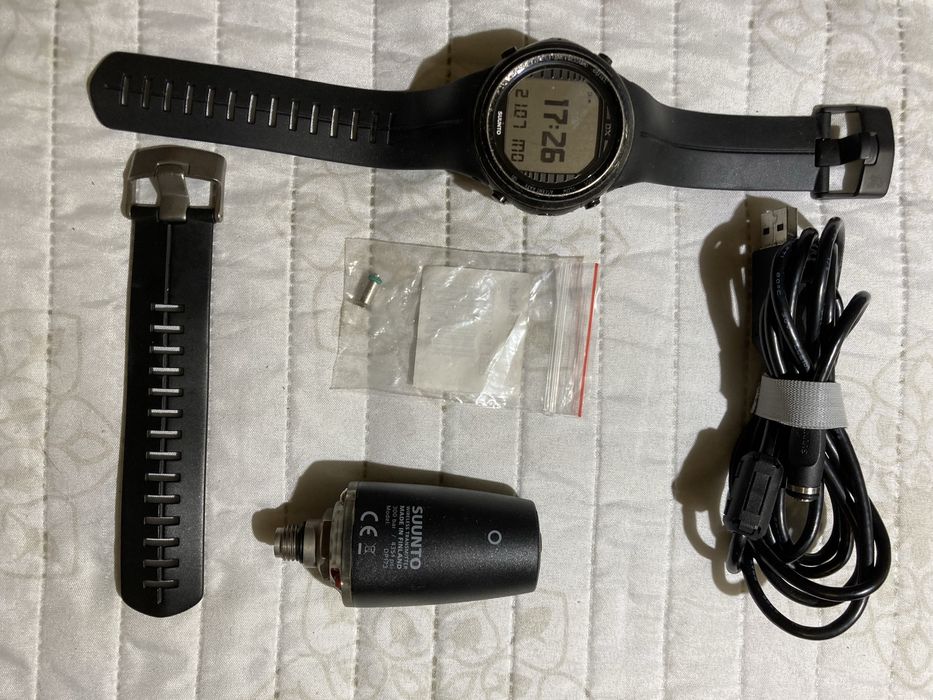 Suunto DX Black (Tytan) + transmiter