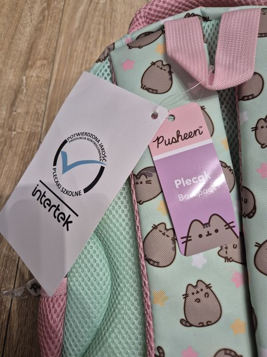 Plecak szkolny Pusheen dziewczęcy St. Majewski kotek różowy