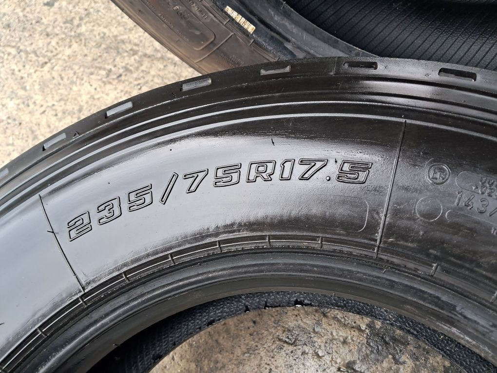 Резина всесезонна, причіпна, 235/75 R17.5 Fulda Ecotonn
