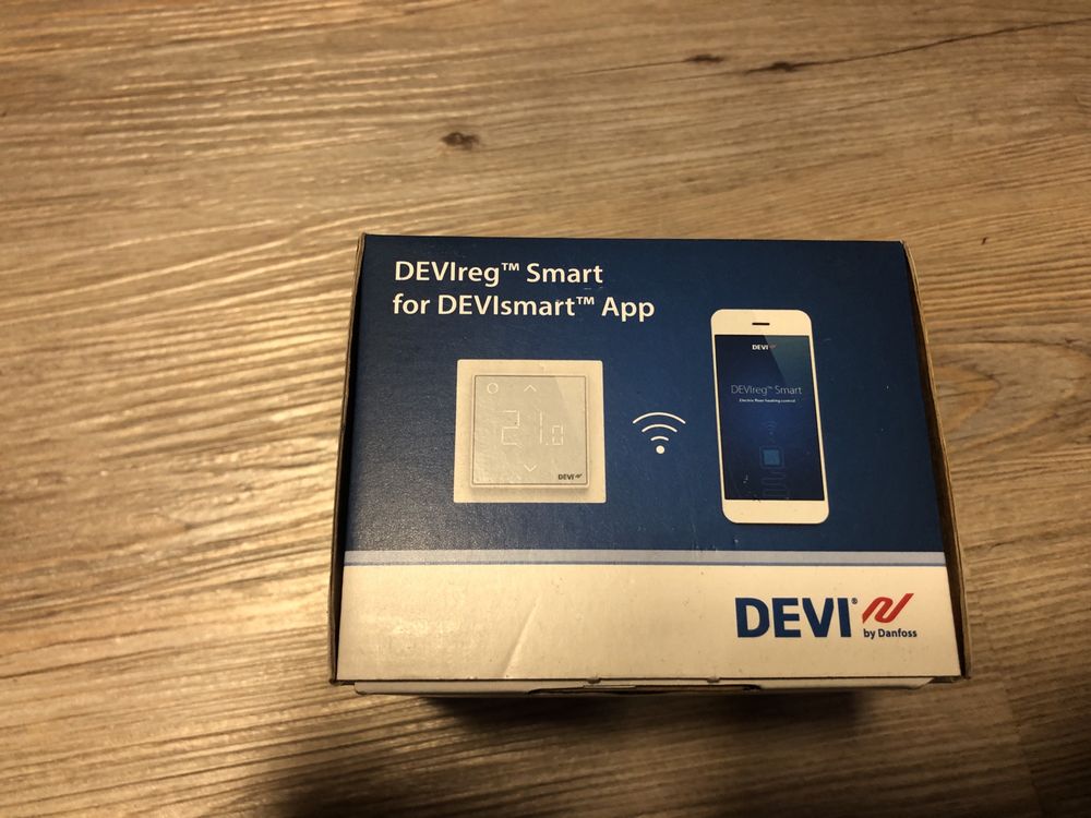 Regulator Termostat 230V DEVIREG WiFi Smart Pure White 140F1141
