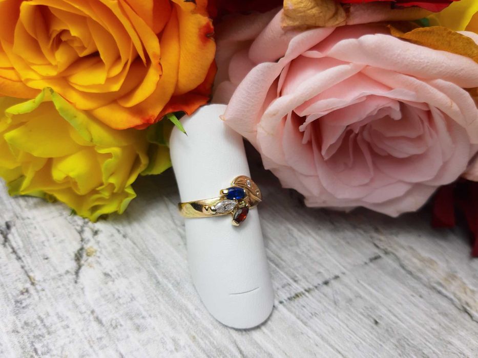 ZŁOTY PIERŚCIONEK 2,68 GR. próba: 585 roz. 13 Komis Redi