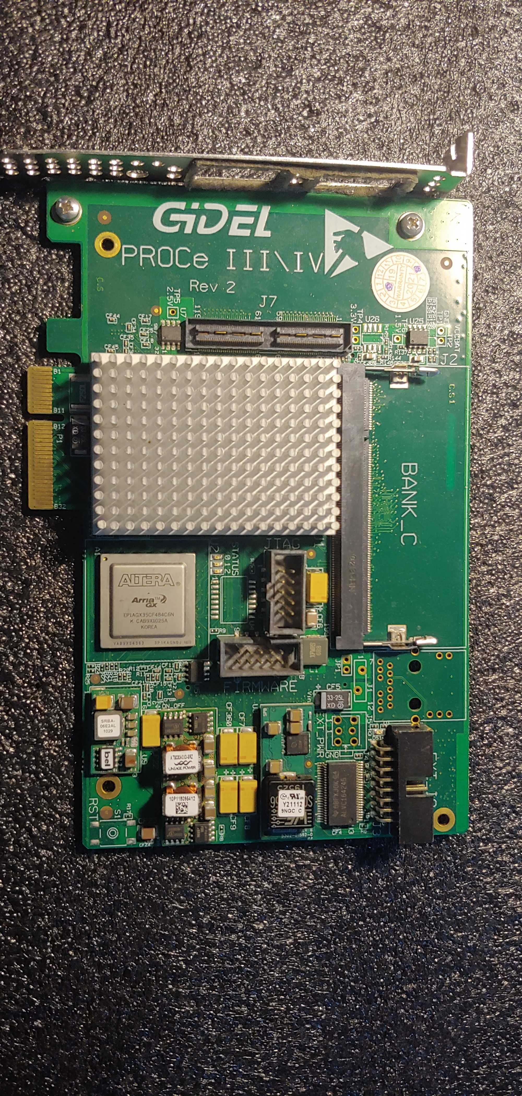 Плата розробника fpga GIDEL IV530-A