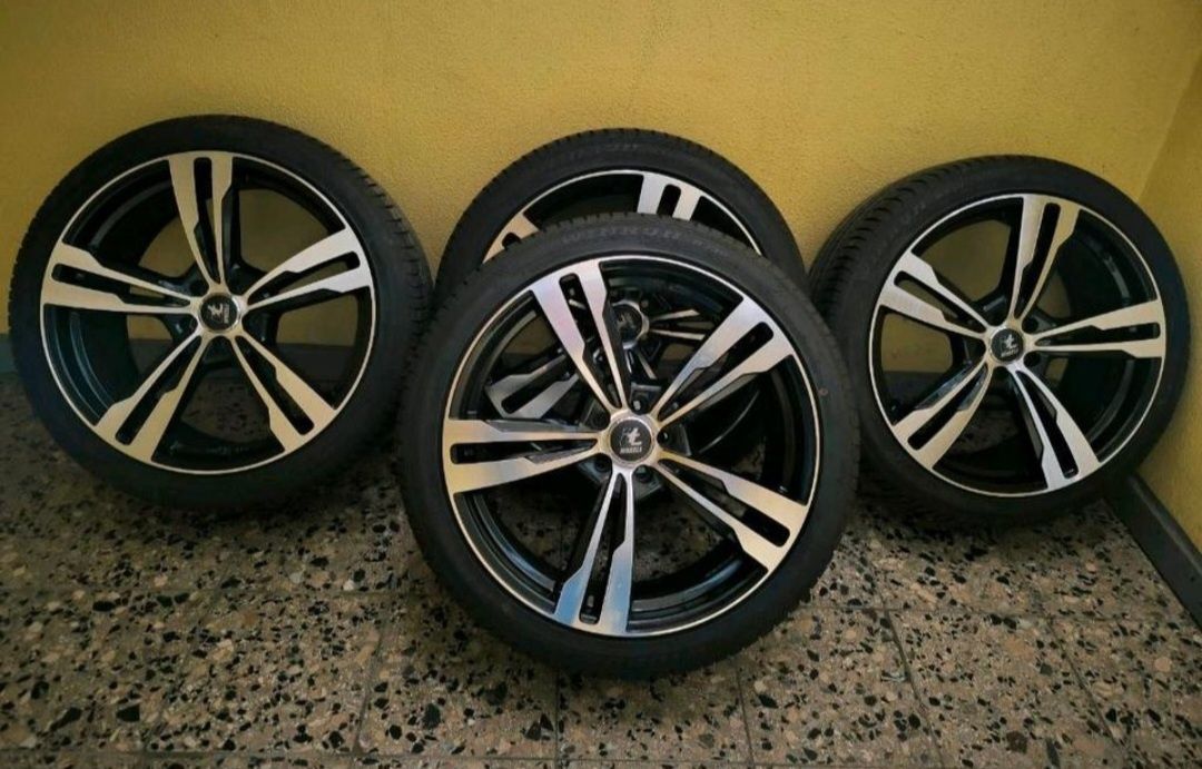 Komplet 4kół.Alufelgi IT Wheels 5x112, ET35, 255x40 R21. Audi,VW,Merc