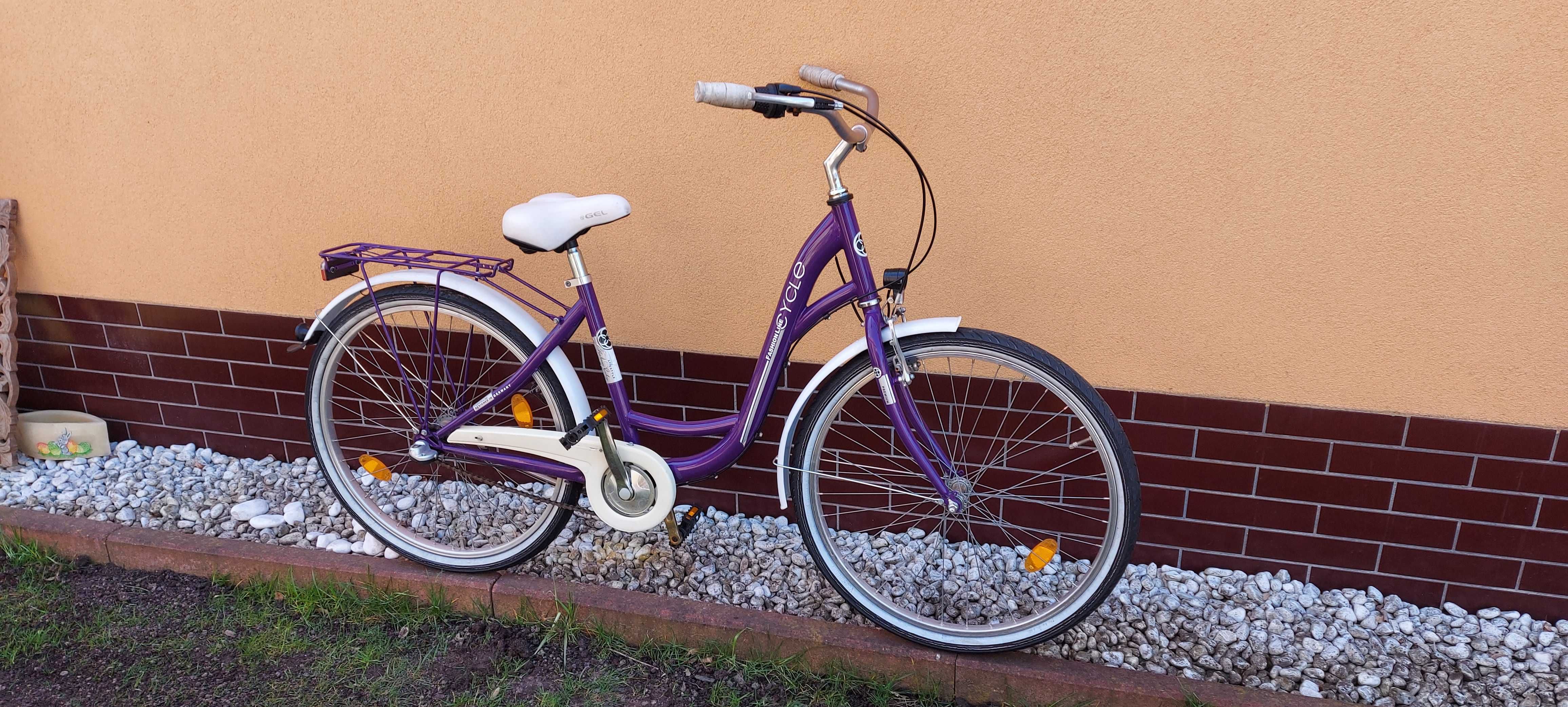 rower miejski damski CYCLE koła 26 Nexus 3 LED