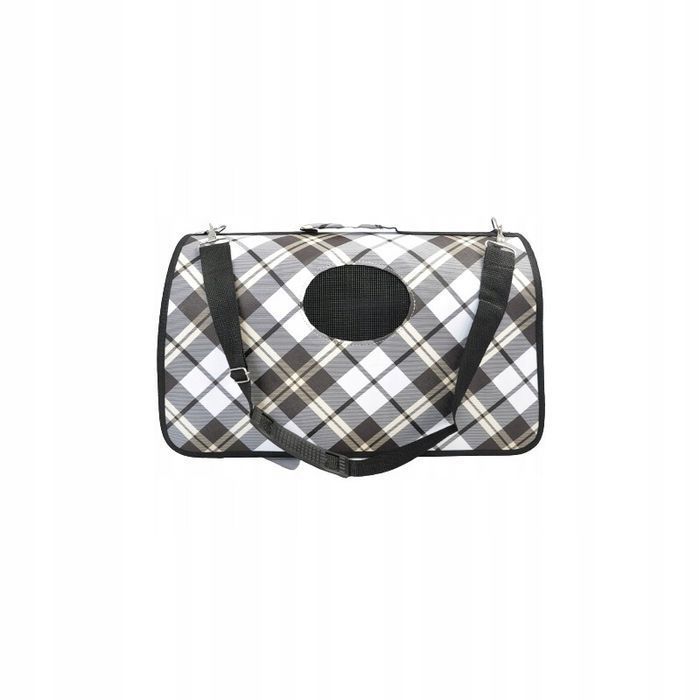 Torba transportowa dla kota transporter na ramie biały