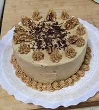 Coffee Walnut Vegan Cake