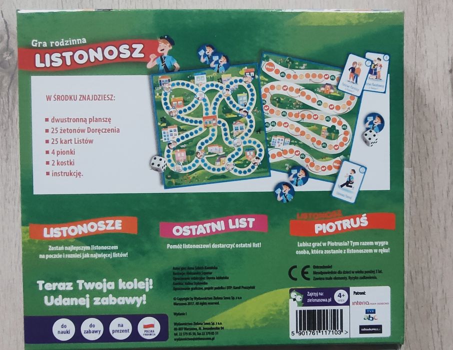 Gra planszowa Listonosz