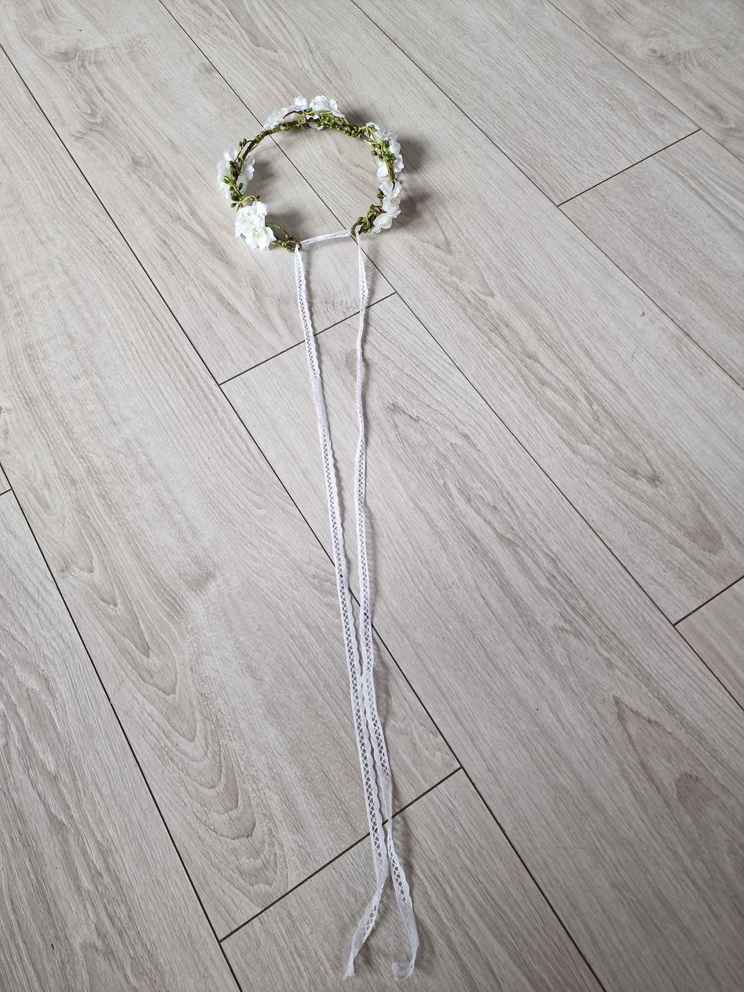 Wianek boho weselny, ślubny, dla druhny, na sesję, ręcznie robiony