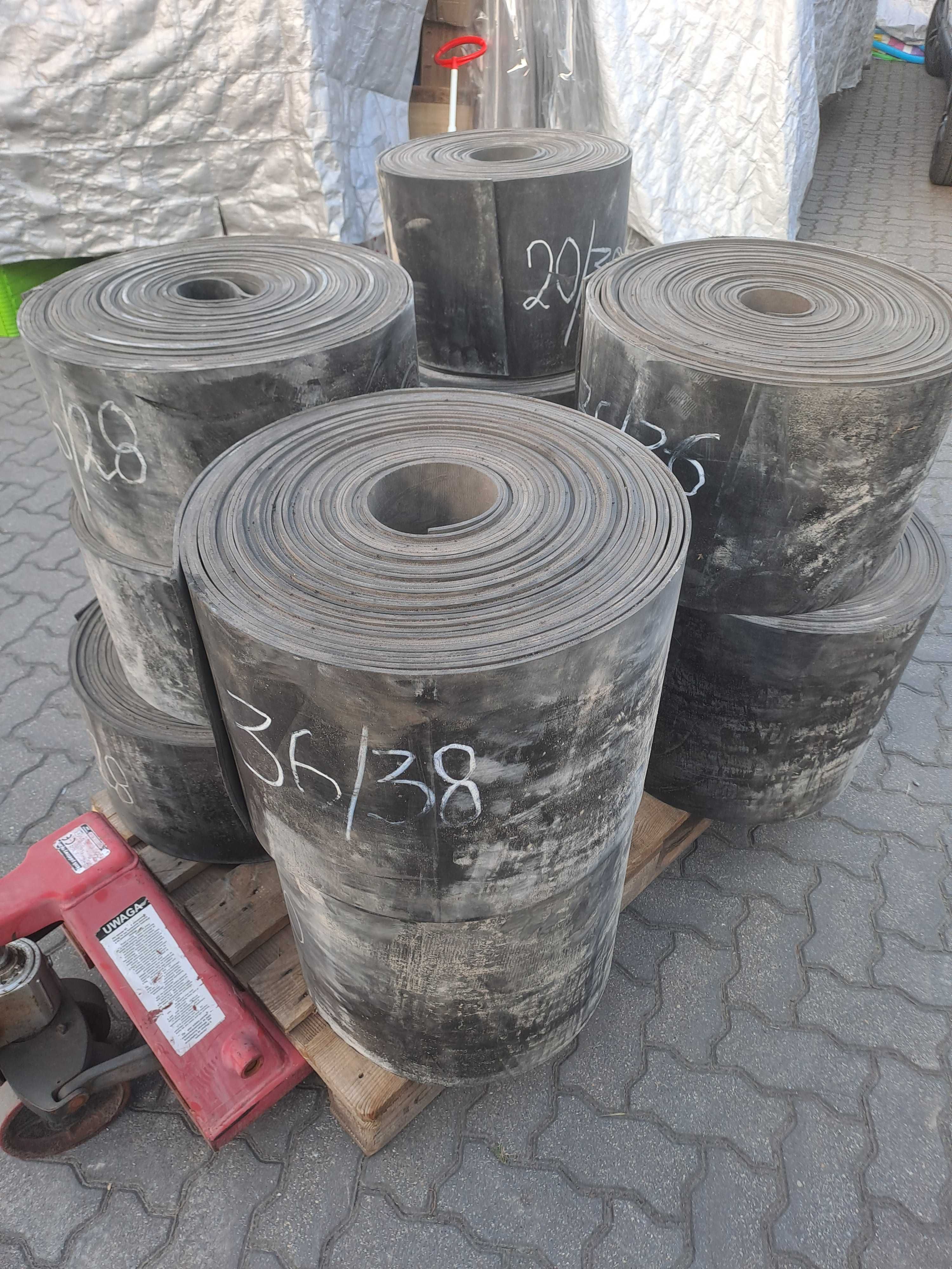 pas transmisyjny gumowy 36cm guma pasy