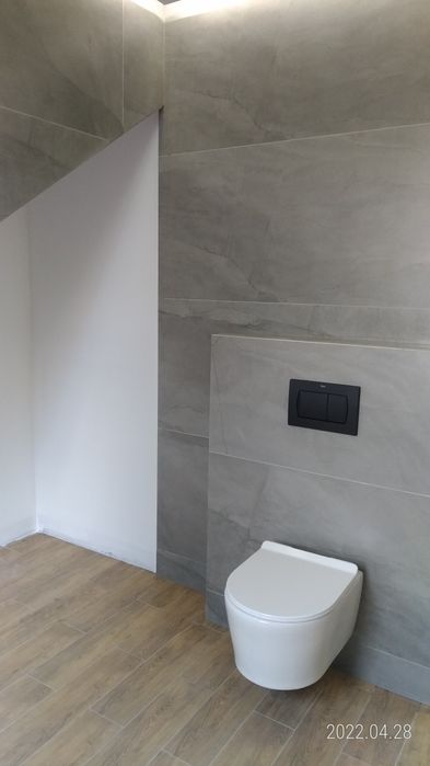 Glazurnik,wykończenia wnętrz Łazienki