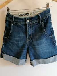 Dżinsowe spodenki, big star jeansowe spodenki, rozmiar 34, XS