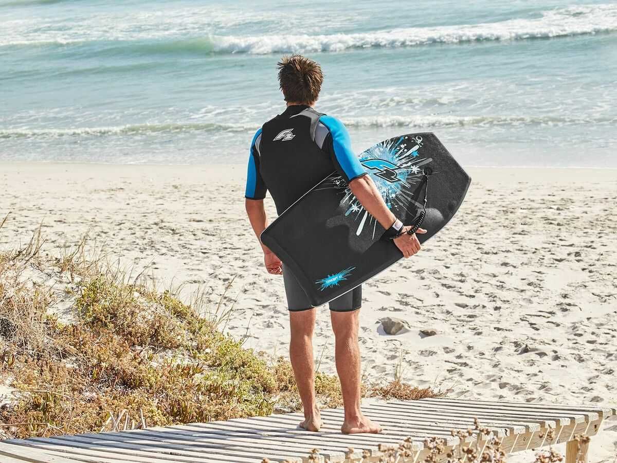 Bodyboard F2 Concept markowa deska do pływania 103cm surfowanie SMYCZ