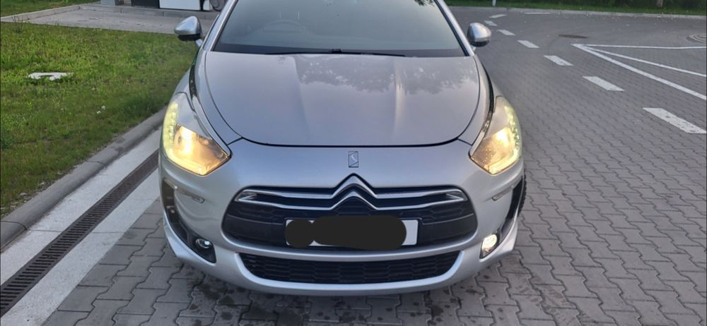 maska srebrna ezrc Citroen DS5 2.0HDI