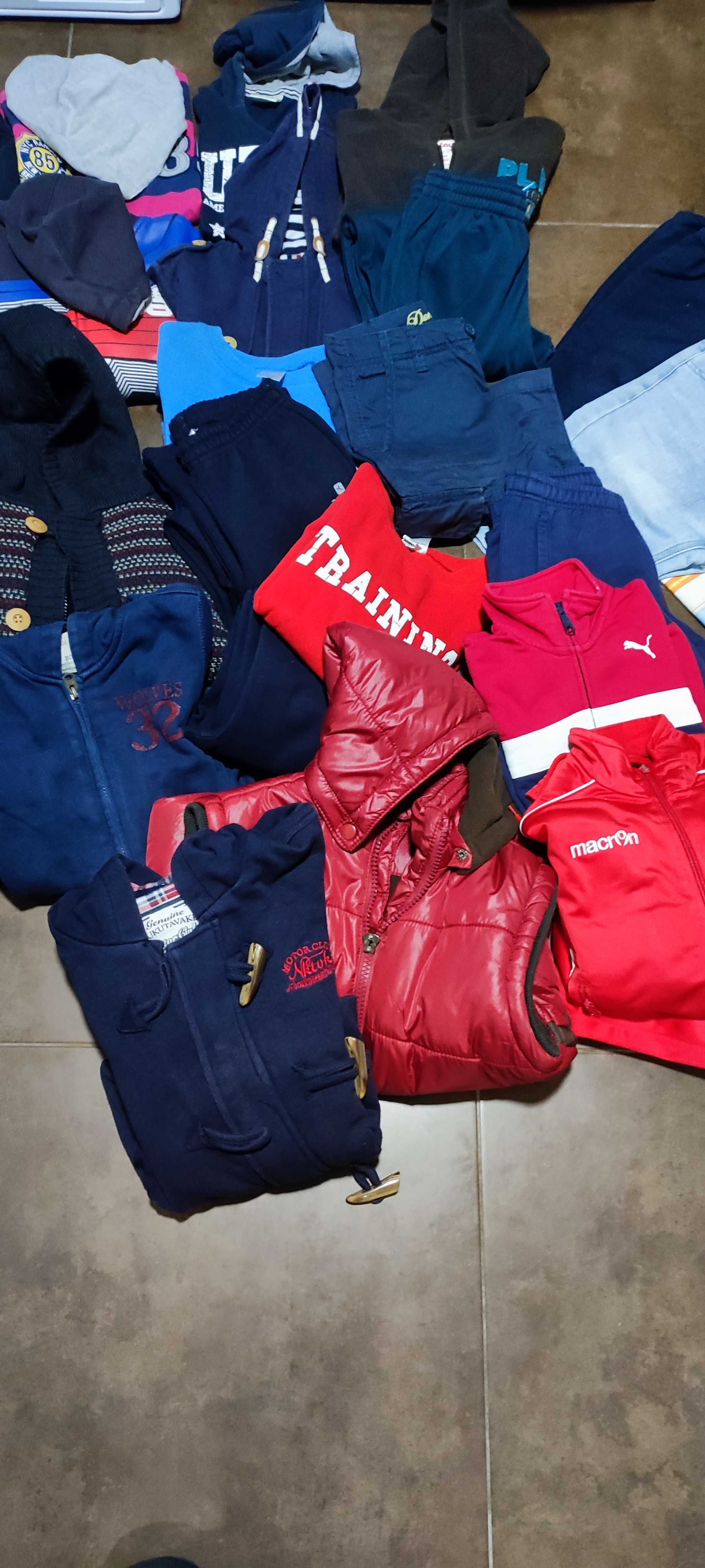 Roupas para menino TAM 4, 6, 8 anos desde 1€ cada peça