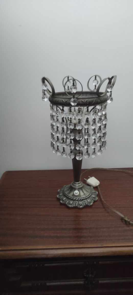 Conjunto de iluminação de quarto (teto e mesa)