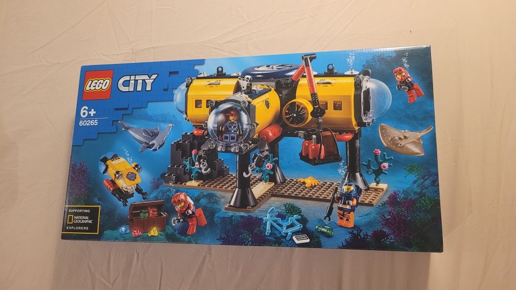 Lego city 60265, stacja podwodna lego, Natonial Geographic