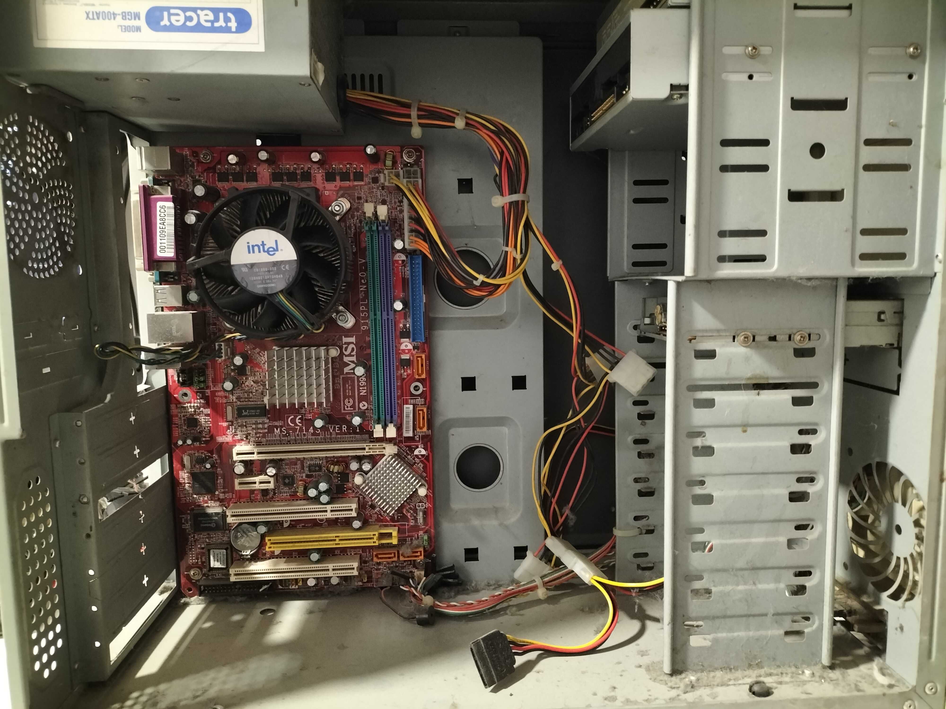 Komputer PC MSI 915PL Neo-V + zasilacz Tracer 400W