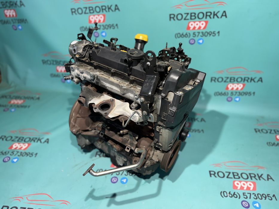 Двигун 1.5dci k9k 636 Qashqai j10 j11 81kw мотор К9К А636