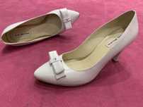Buty ślubne La Boda C-285/1/KKT r.37 Białe - WYPRZEDAŻ