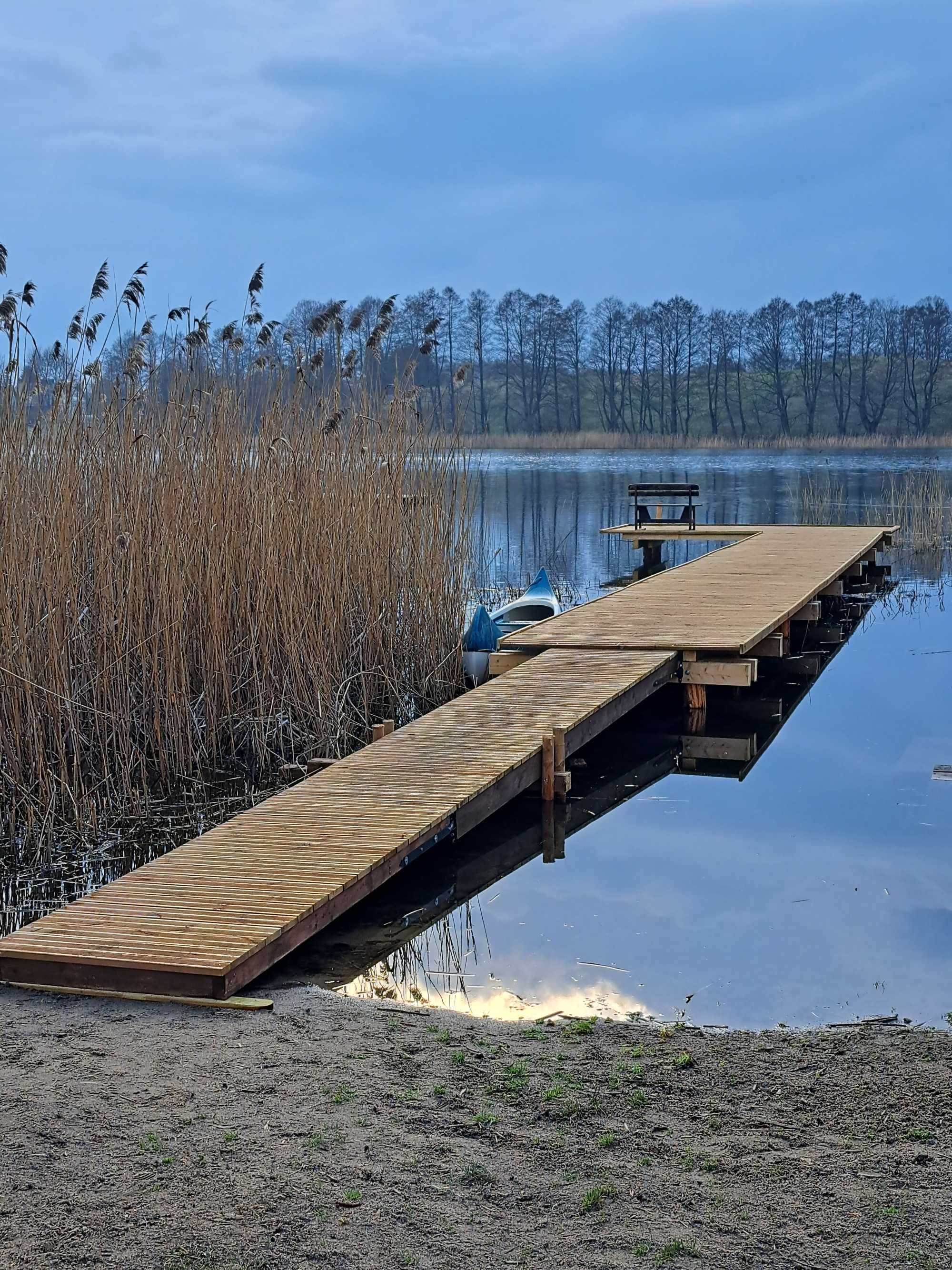 Mazury, dom całoroczny.  Urlop nad wodą w Domu na Wysokim Brzegu.