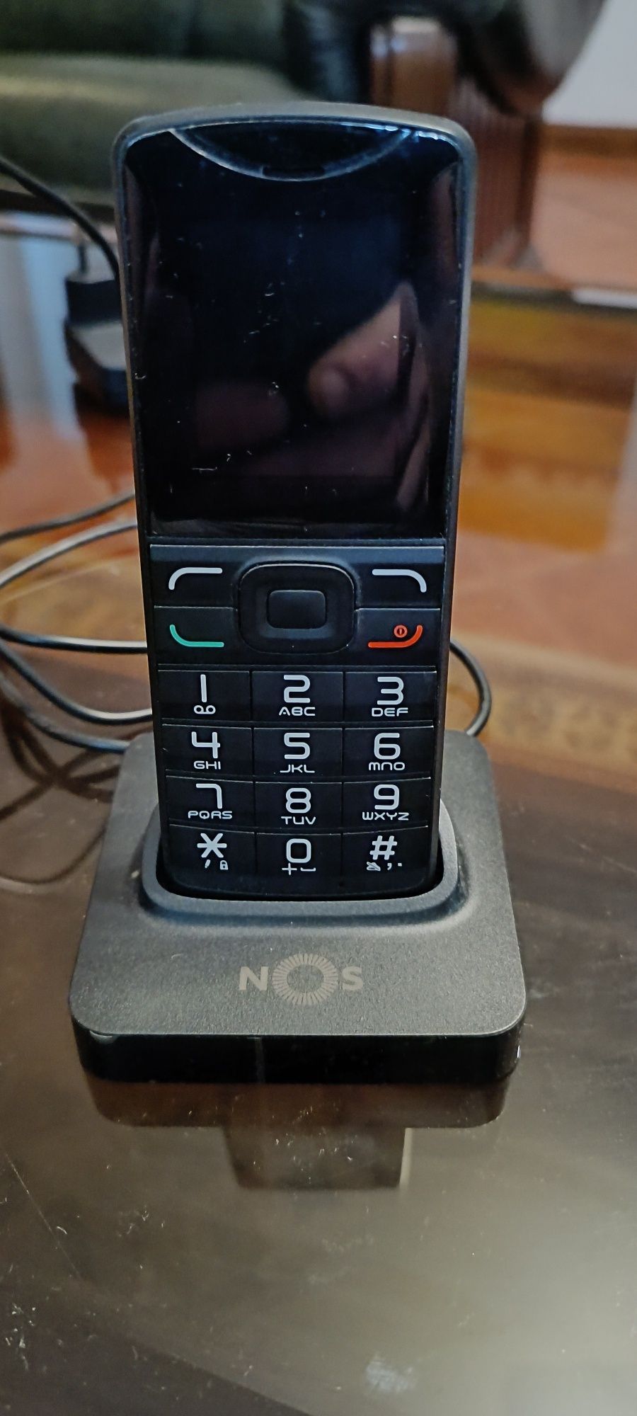 Telefone fixo portátil Nos