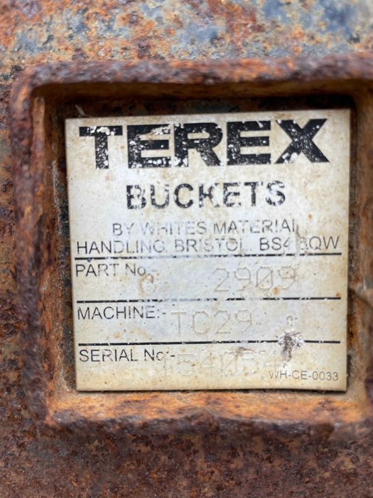 Łyżka minikoparki TEREX TC29